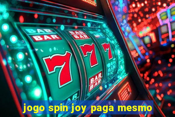 jogo spin joy paga mesmo